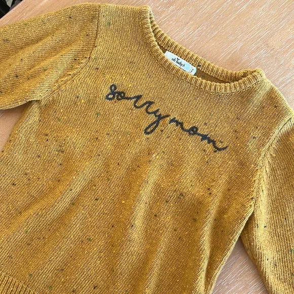 Oh Baby! Toddler Sorry Mom Sweater - Picture 3 of 3